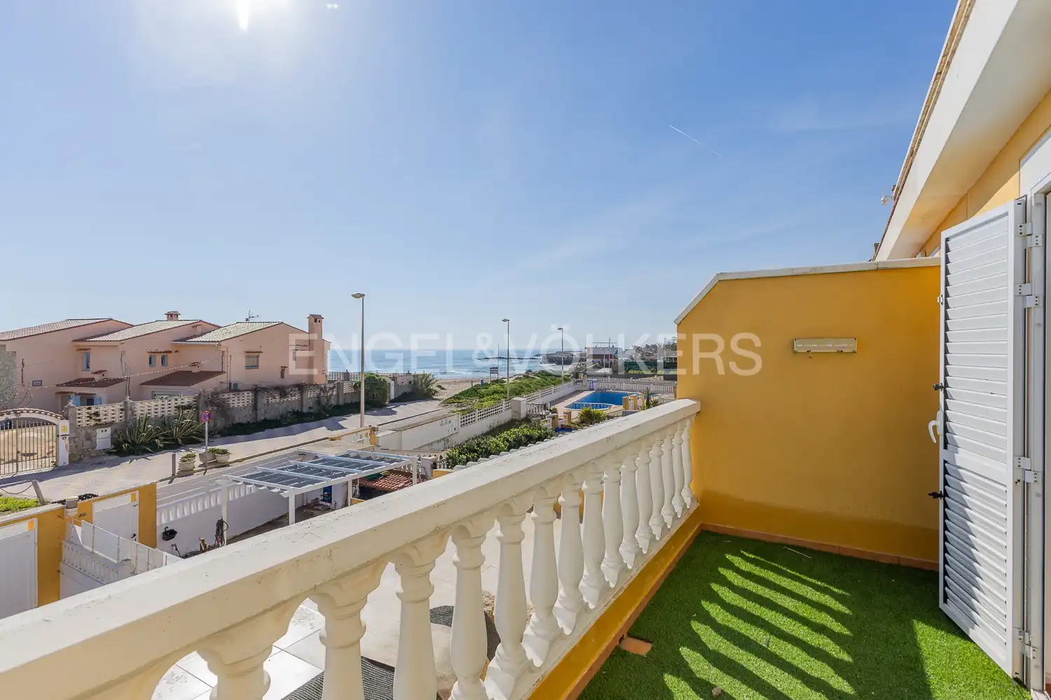 Terrassa de Casa o xalet de lloguer en Cullera amb Aire condicionat, Calefacció i Jardí privat