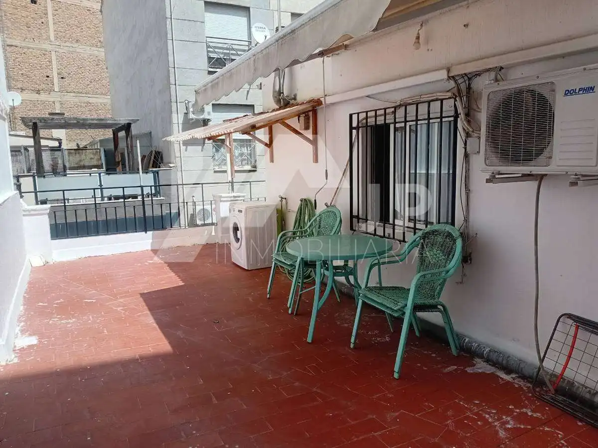 Terraza de Ático de alquiler en Granada con Aire acondicionado, Calefacción y Terraza