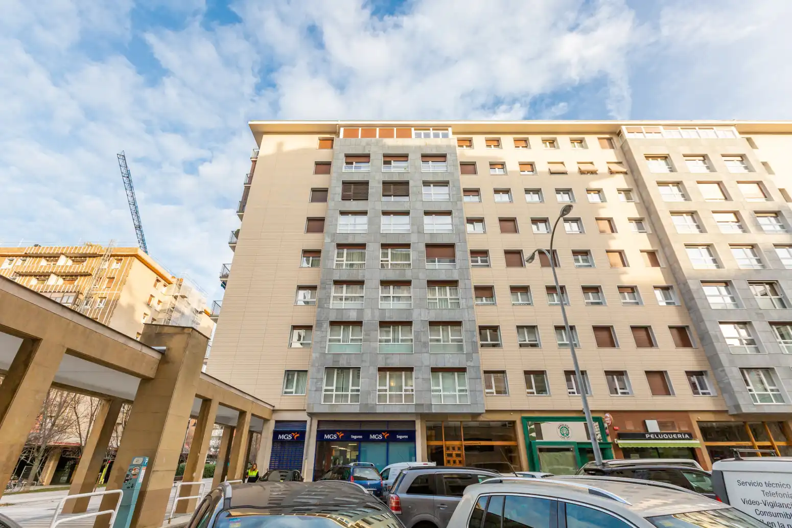 Exterior view of Attic for sale in  Pamplona / Iruña  with Heating and Terrace