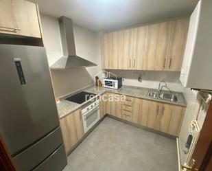 Kitchen of Flat to rent in  Lleida Capital  with Heating, Parquet flooring and Furnished