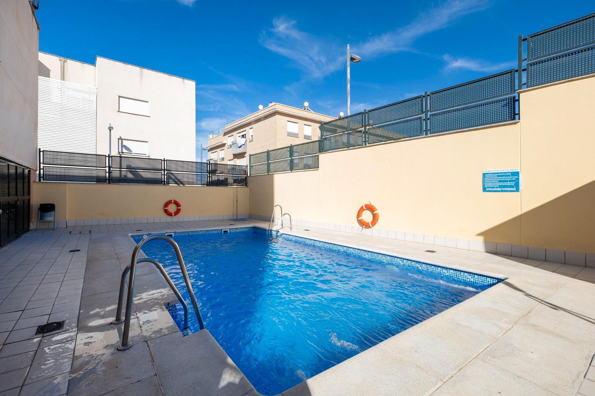 Swimming pool of Flat for sale in Las Gabias  with Air Conditioner, Storage room and Furnished