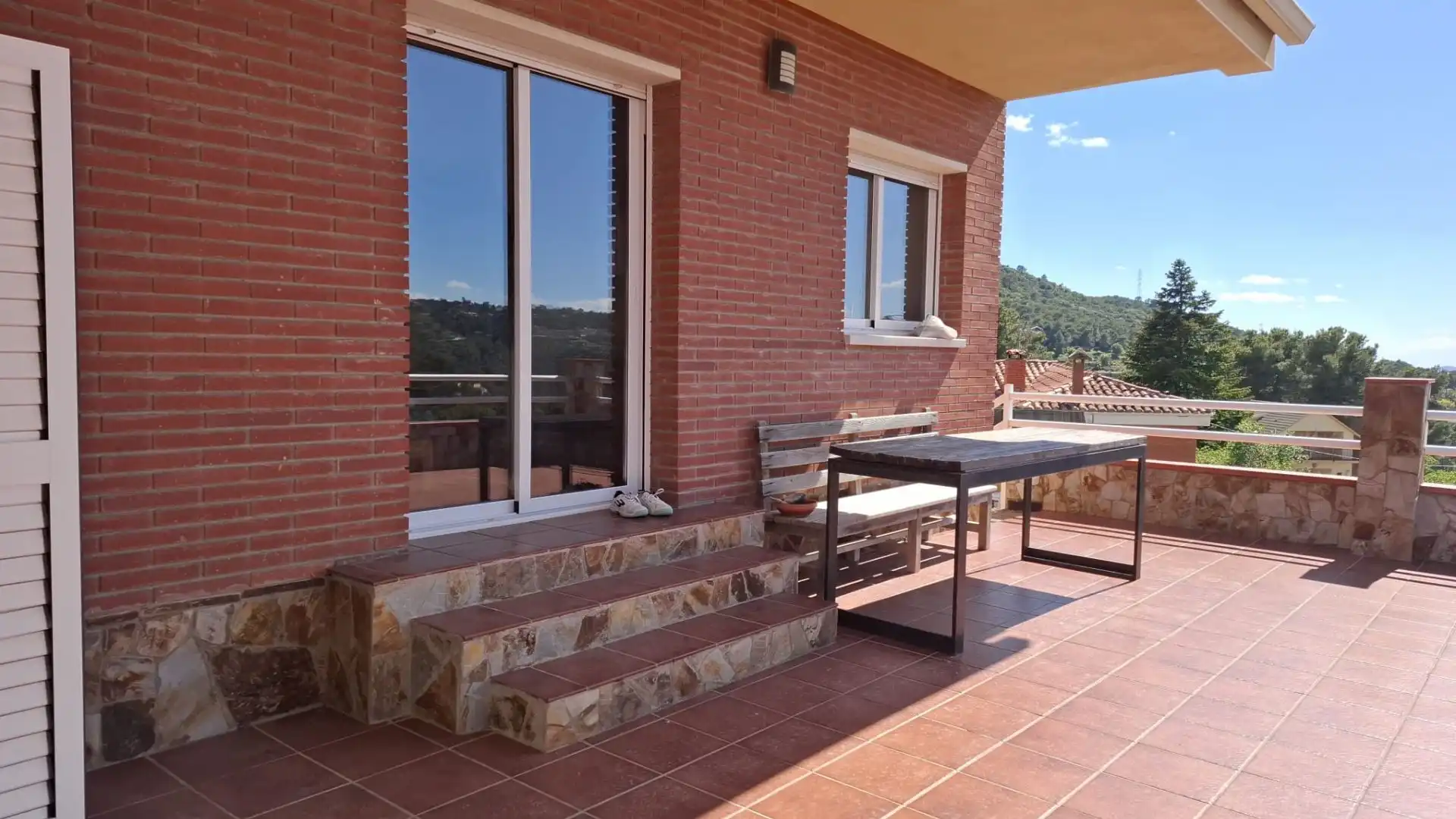 Terraza de Casa o chalet en venta en Olesa de Bonesvalls con Calefacción, Terraza y Trastero