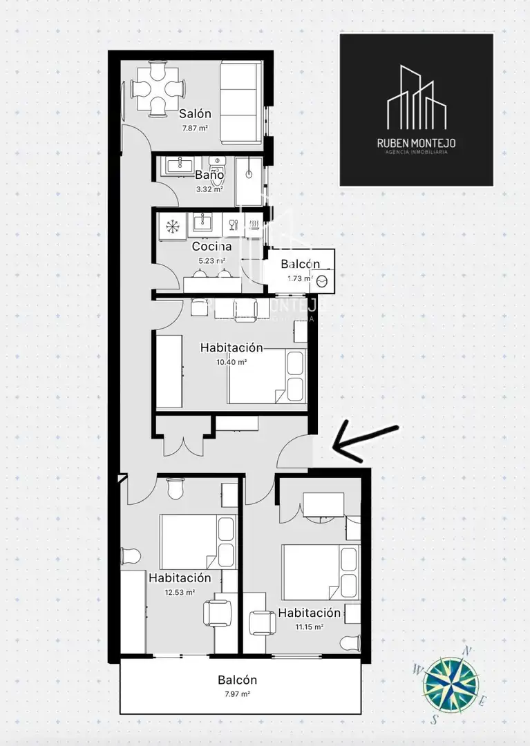 Habitación en Alarcón, San Bernardo
