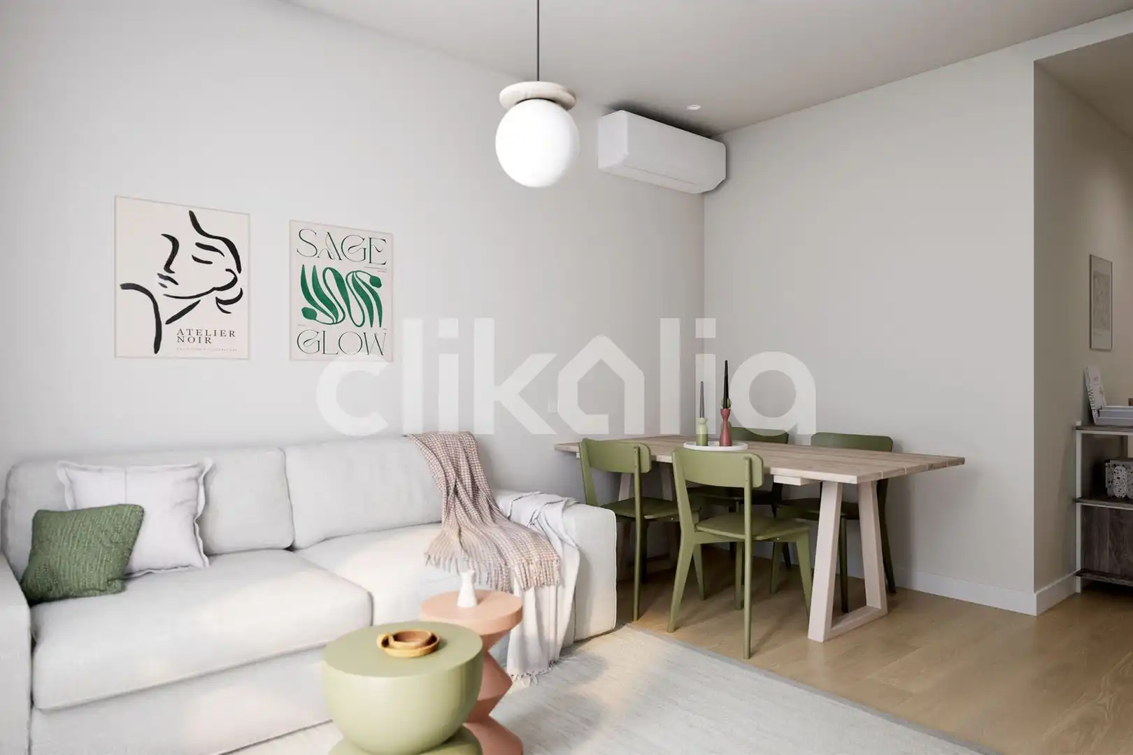 Living room of Flat for sale in Sevilla  with Air Conditioner and Terrace