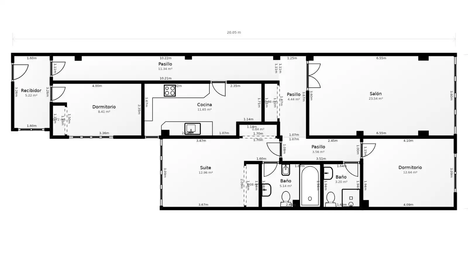 Wohnung zum Verkauf in Madrid mit Heizung und Parkett