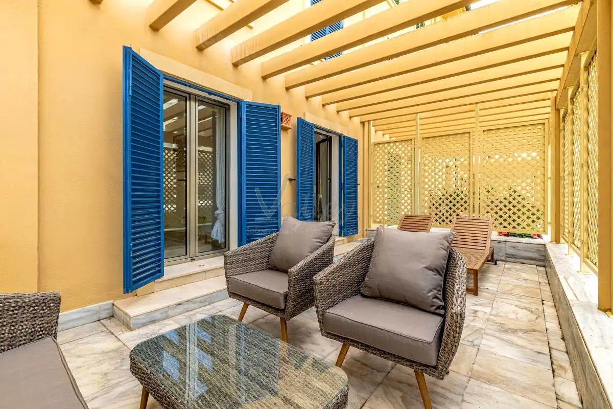 Terrace of Flat for rent in Sotogrande  with Air Conditioner, Terrace and Furnished