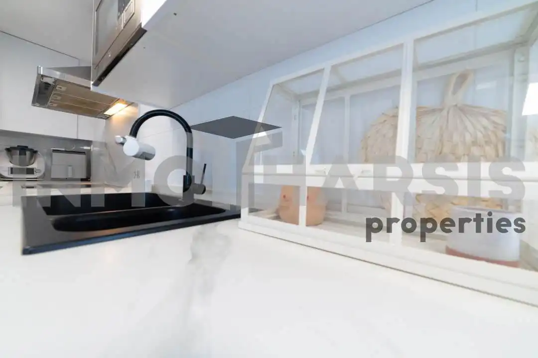 Kitchen of Attic for sale in Roquetas de Mar  with Air Conditioner, Heating and Private garden