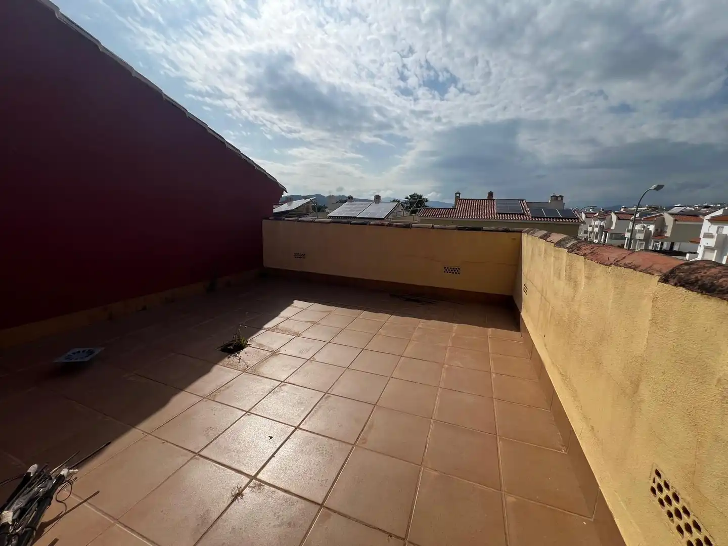 Terrassa de Casa adosada en venda en Vélez-Málaga amb Jardí privat, Terrassa i Piscina comunitària