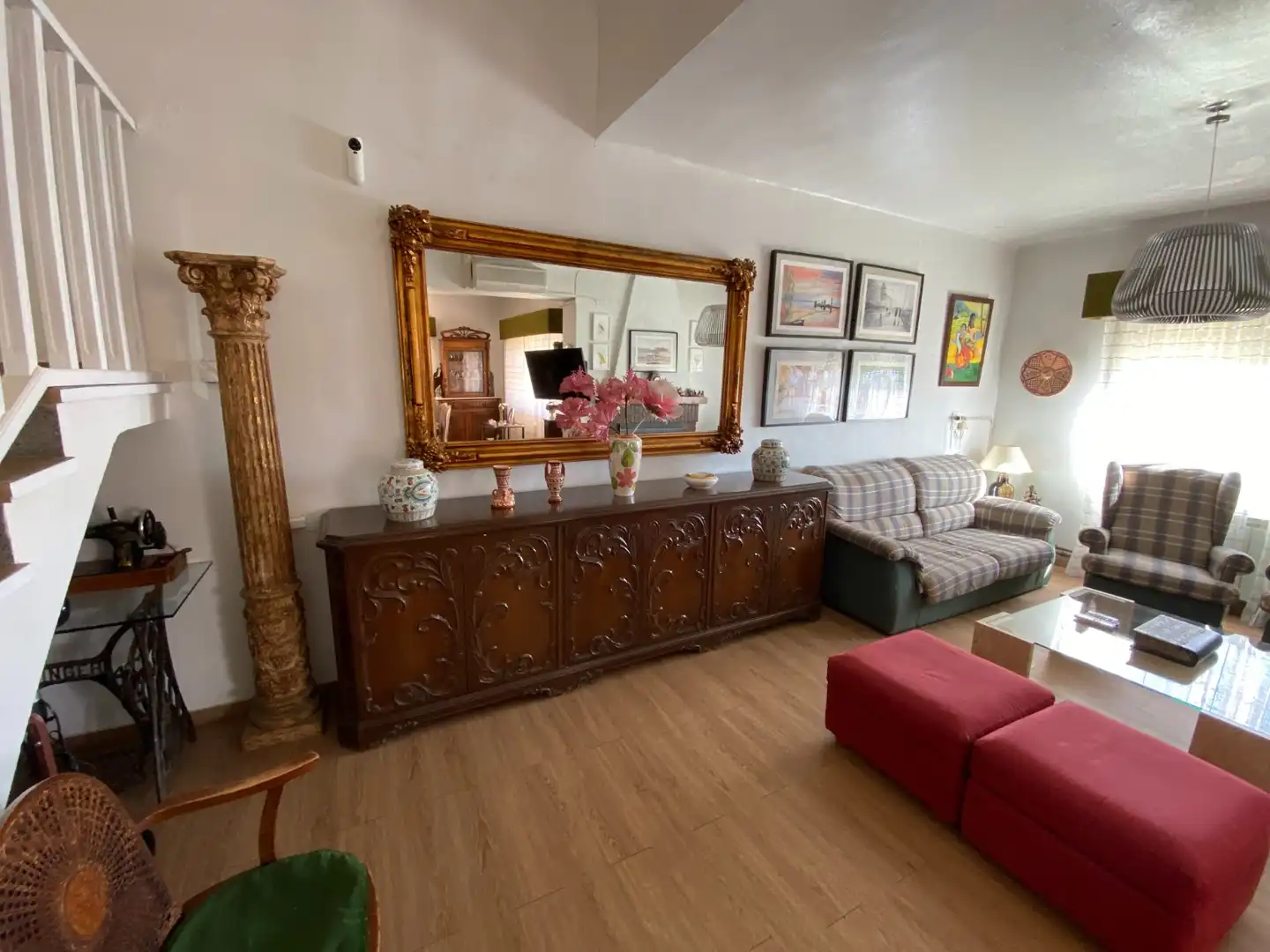 Sala de estar de Casa o chalet en venta en Salinas con Aire acondicionado, Jardín privado y Terraza