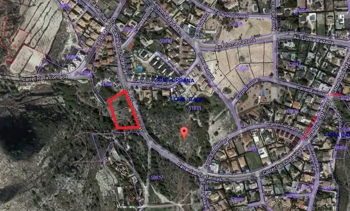 Terreny residencial en venda a Carrer las Chafarinas