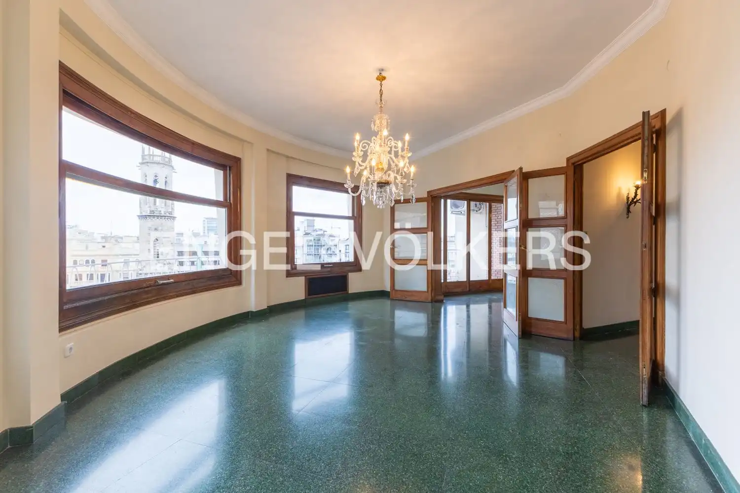 Dining room of Flat for rent in Valencia  with Air Conditioner, Heating and Terrace