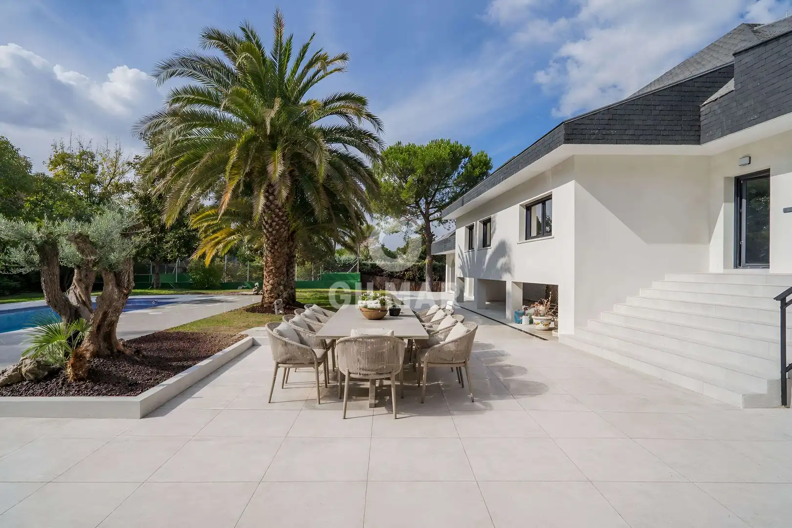 Terrassa de Casa o xalet en venda en Pozuelo de Alarcón amb Calefacció, Jardí privat i Piscina