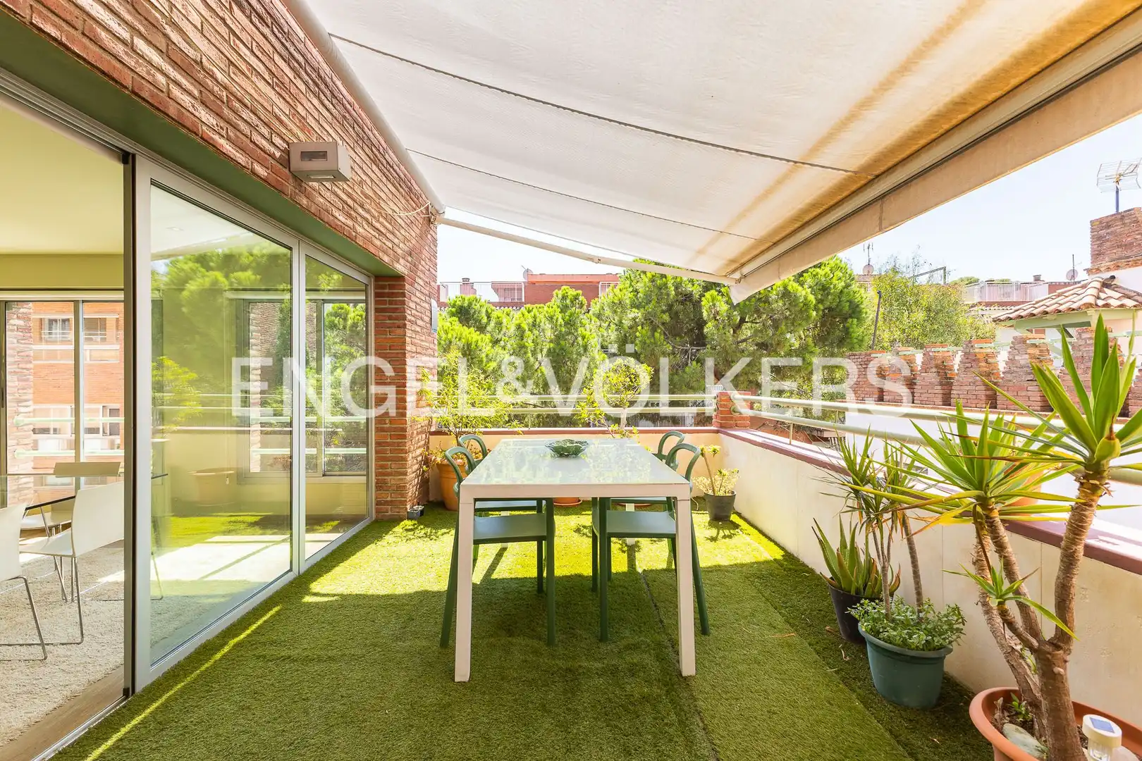 Terrace of Flat for rent in Barcelona  with Air Conditioner, Heating and Terrace