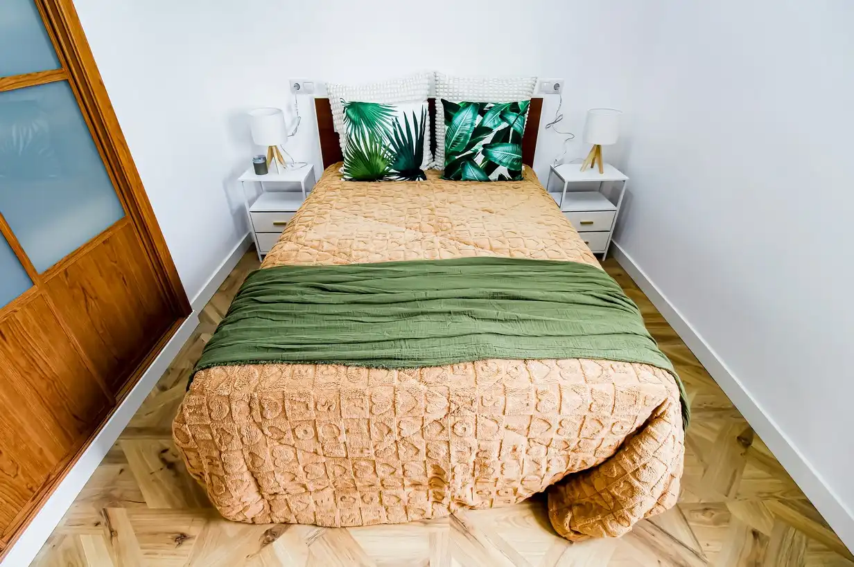 Bedroom of Flat for sale in Madrid  with Air Conditioner, Heating and Terrace