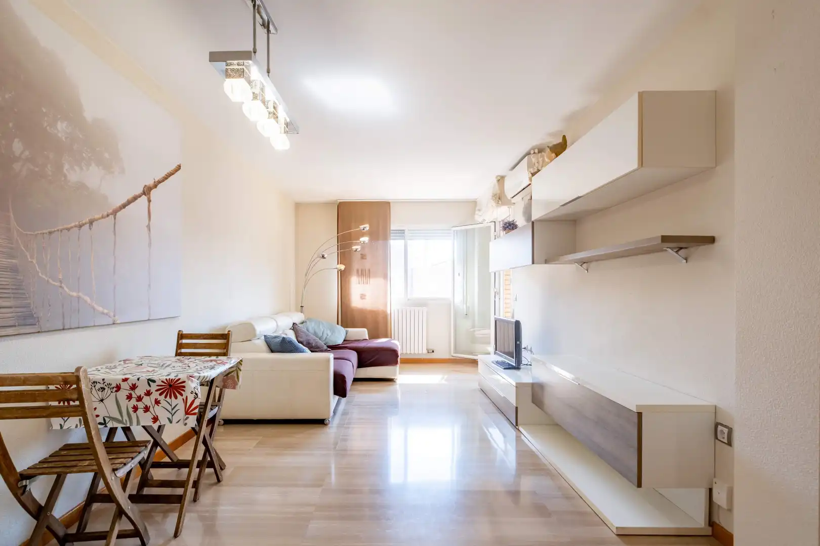 Sala de estar de Piso en venta en Zaragoza con Aire acondicionado y Terraza