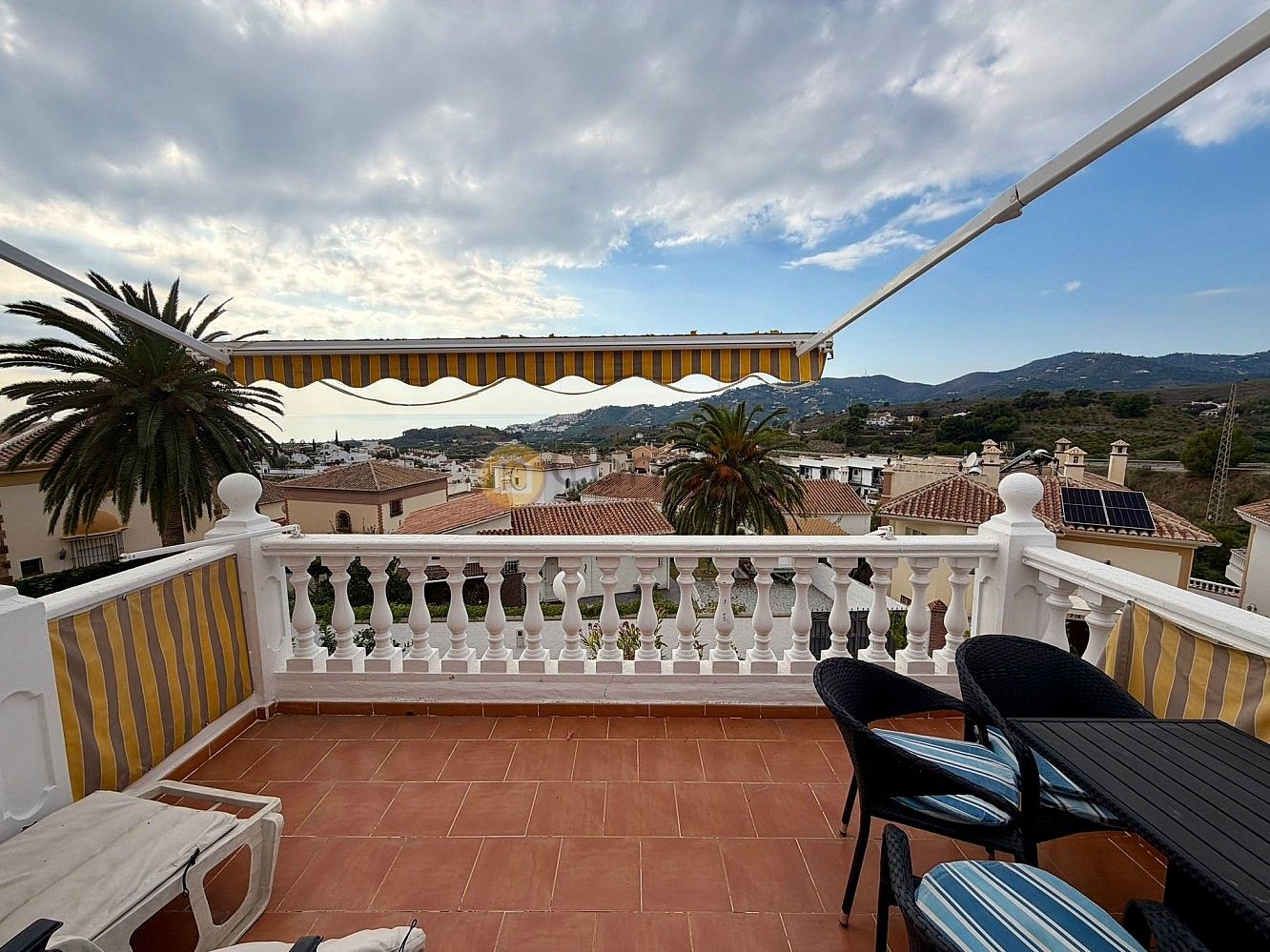 Terrace of Single-family semi-detached for sale in Nerja  with Terrace, Swimming Pool and Furnished