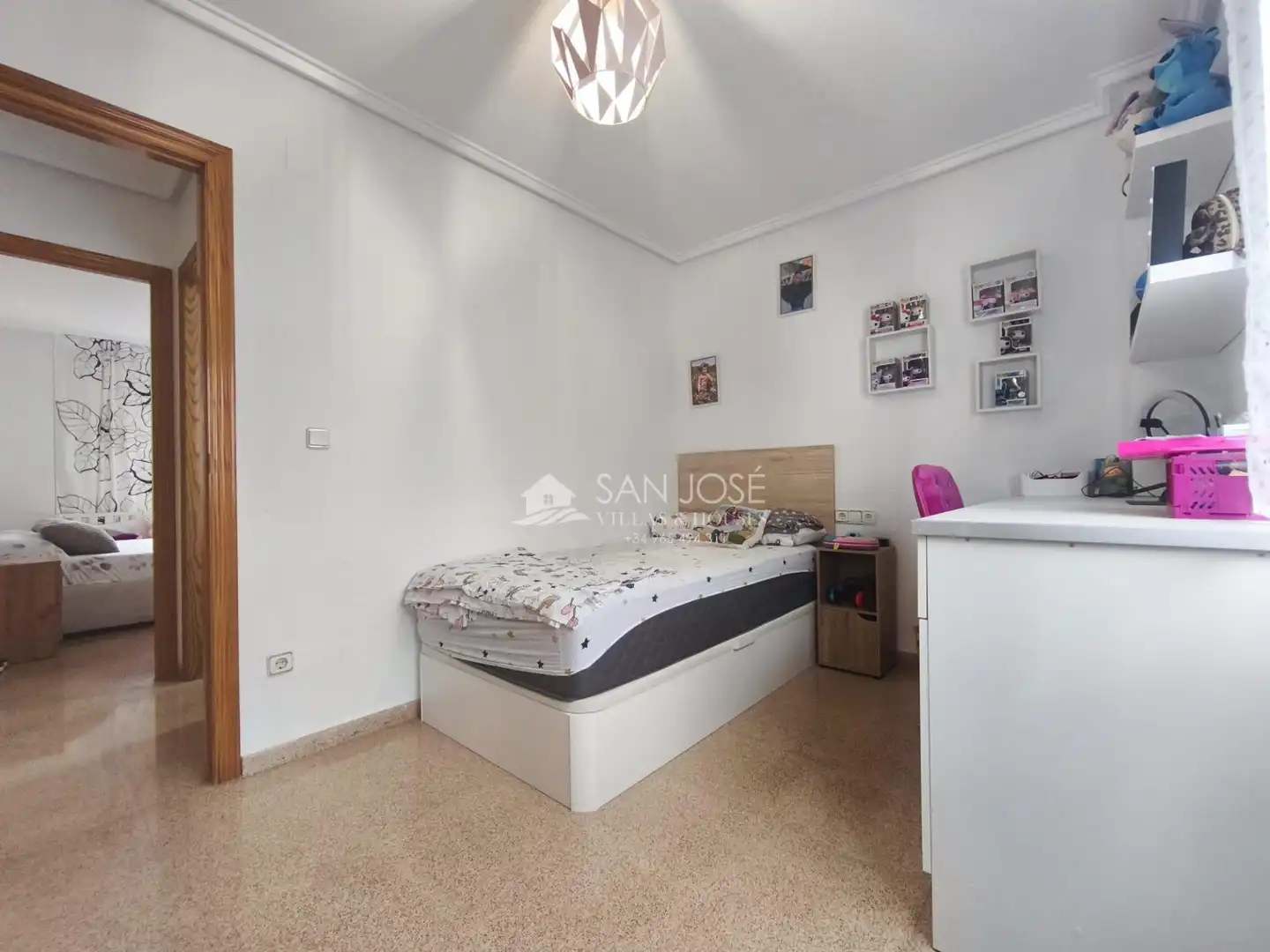 Habitación de Casa o chalet en venta en Aspe con Terraza, Trastero y Amueblado