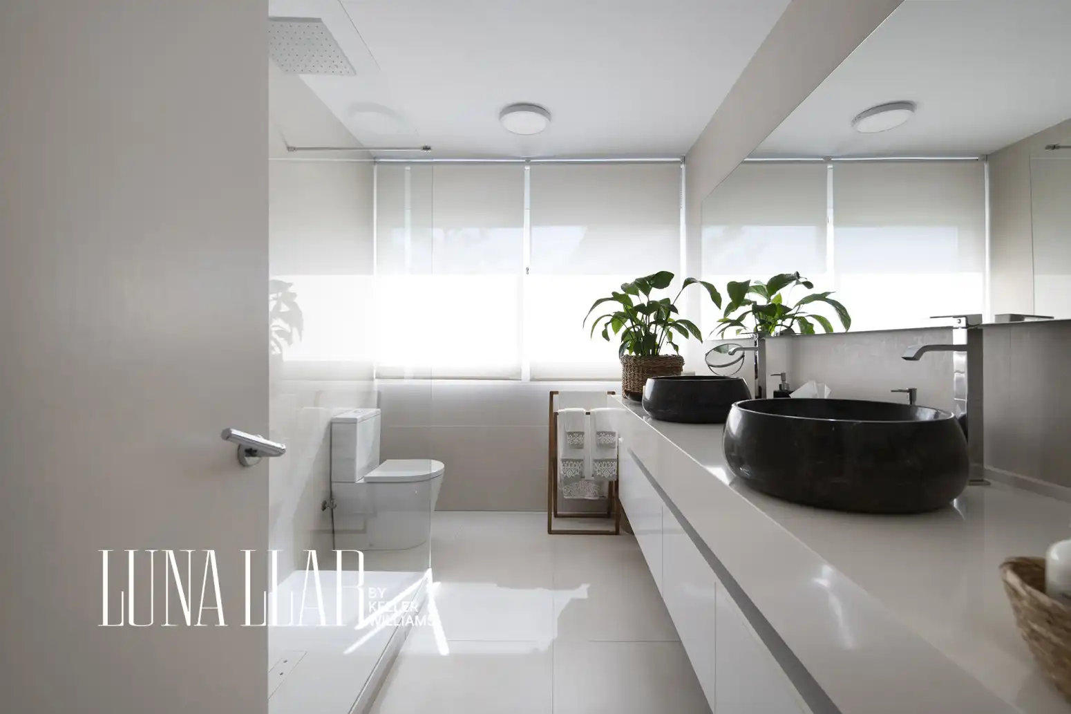 Baño de Casa o chalet en venta en Castelldefels con Aire acondicionado, Calefacción y Parquet