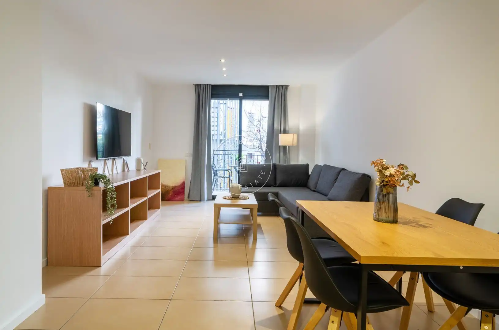 Sala de estar de Apartamento en venta en Lloret de Mar con Aire acondicionado, Calefacción y Terraza