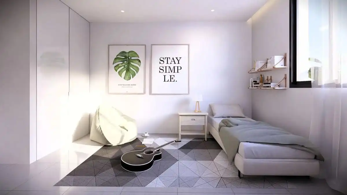 Sala d'estar de Apartament en venda en Jávea / Xàbia amb Alarma i Piscina comunitària