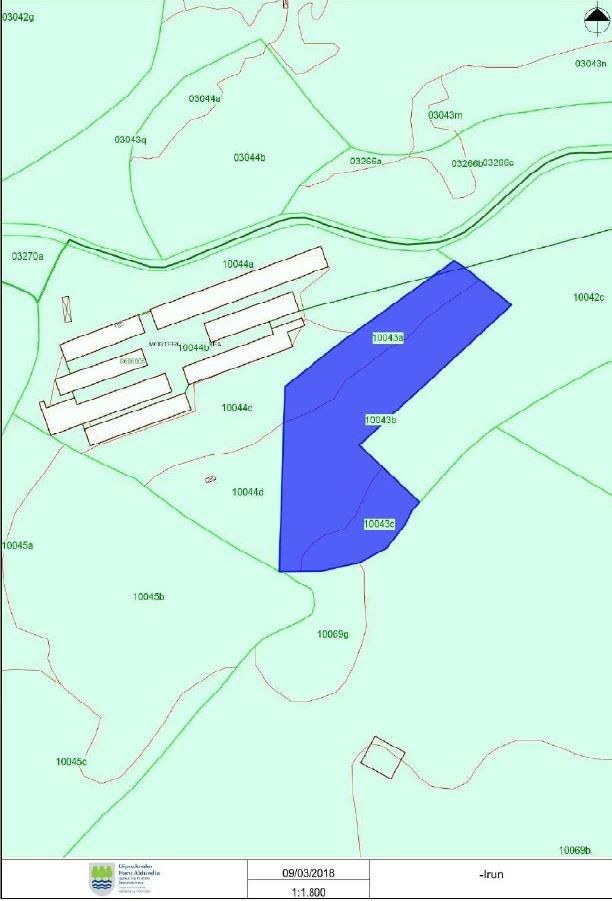 Terreno en venta en Irun 