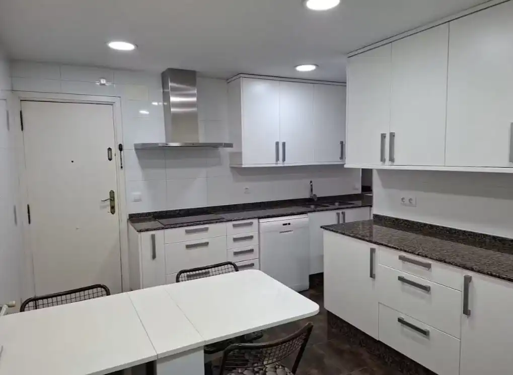 Kitchen of Apartments for rent in Valencia  with Air Conditioner, Heating and Furnished
