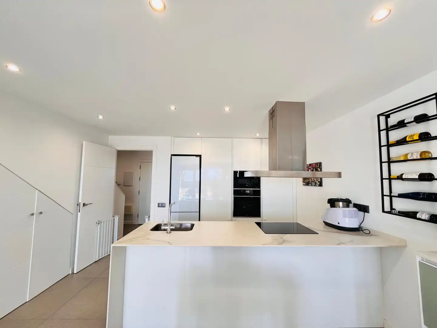 Kitchen of Detached homes for sale in Vilanova i la Geltrú  with Heating, Private garden and Swimming Pool