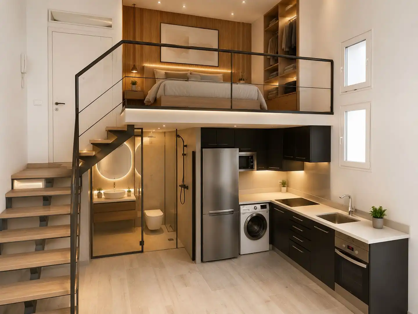 Cocina de Piso en venta en Madrid con Aire acondicionado, Calefacción y Jardín privado