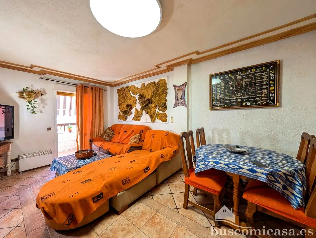 Living room of Flat for sale in Linares  with Balcony and Community pool