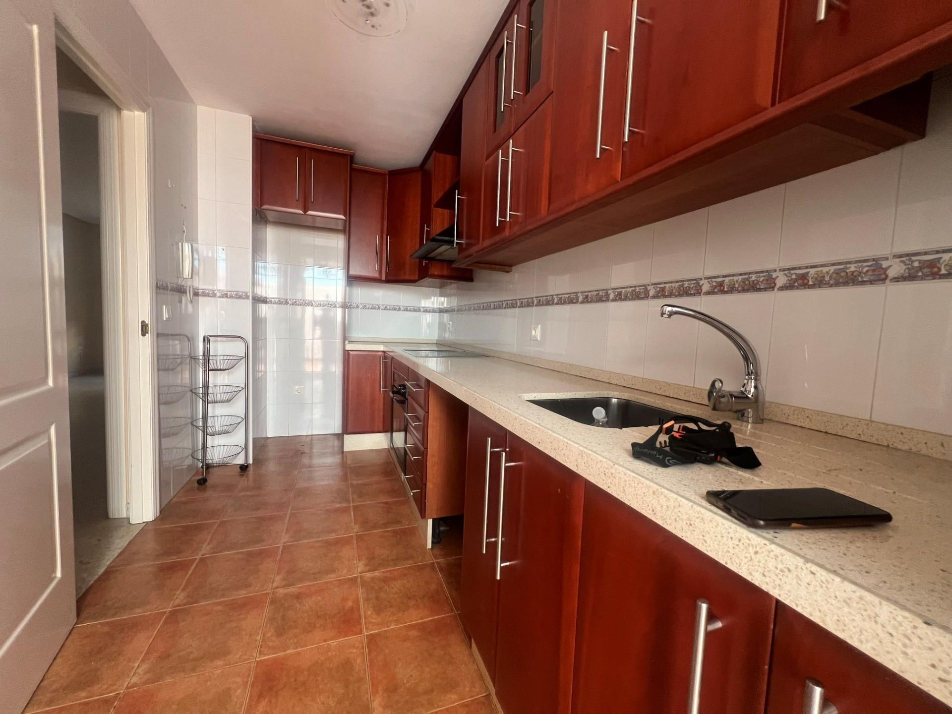 Kitchen of Flat for sale in Algeciras  with Air Conditioner and Alarm