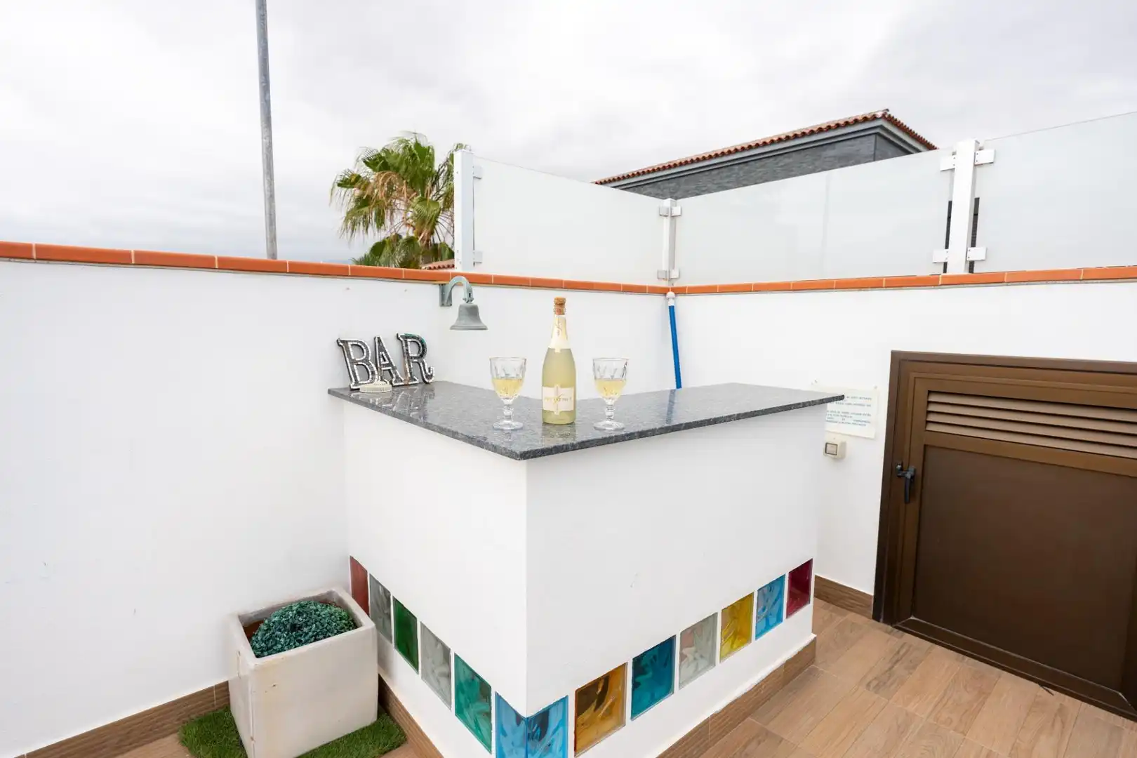 Terrassa de Casa o xalet en venda en San Miguel de Abona amb Aire condicionat, Jardí privat i Terrassa