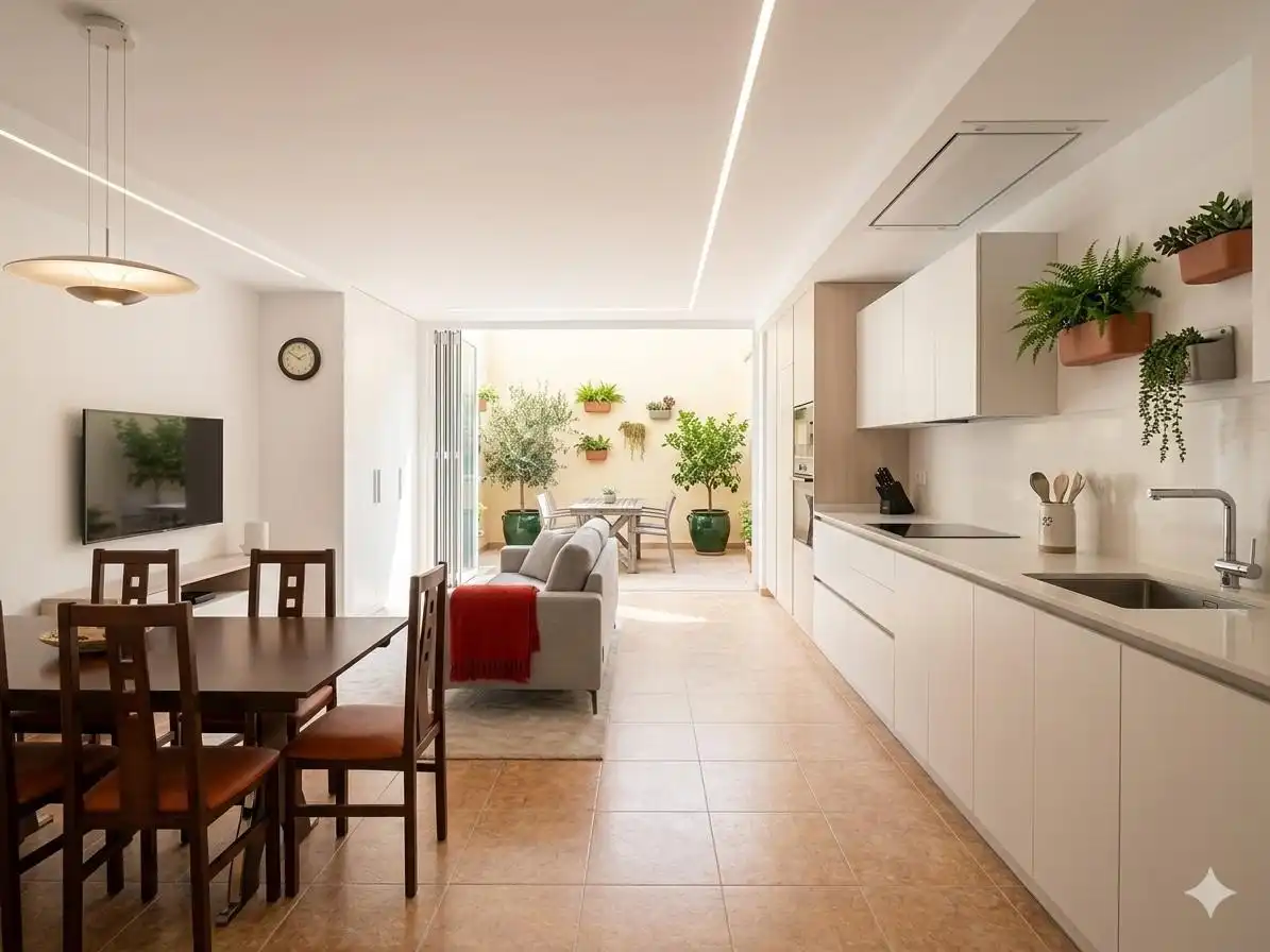 Cuina de Planta baixa en venda en L'Ametlla de Mar  amb Aire condicionat, Calefacció i Moblat