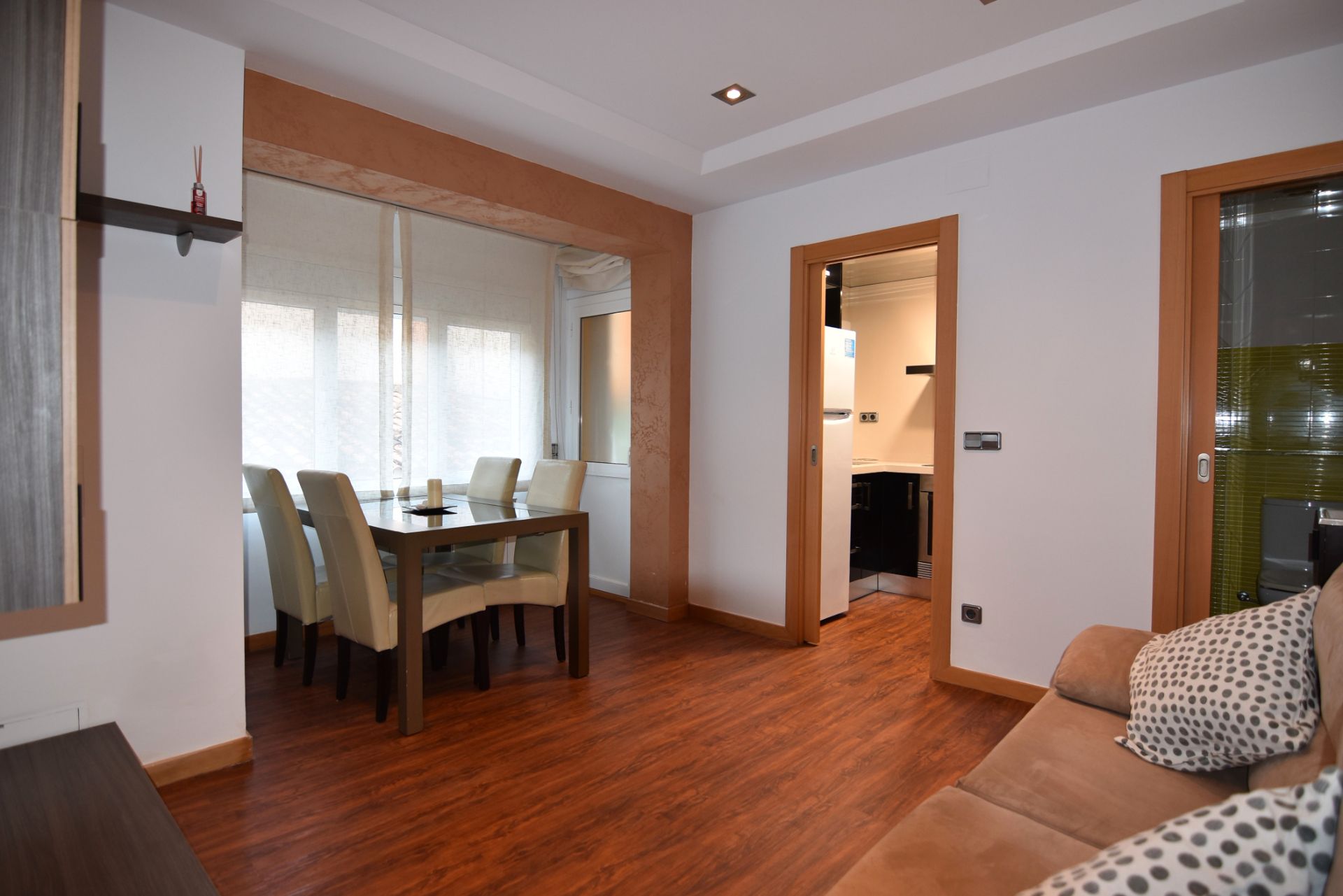 Sala d'estar de Apartament en venda en Pineda de Mar amb Aire condicionat, Calefacció i Parquet