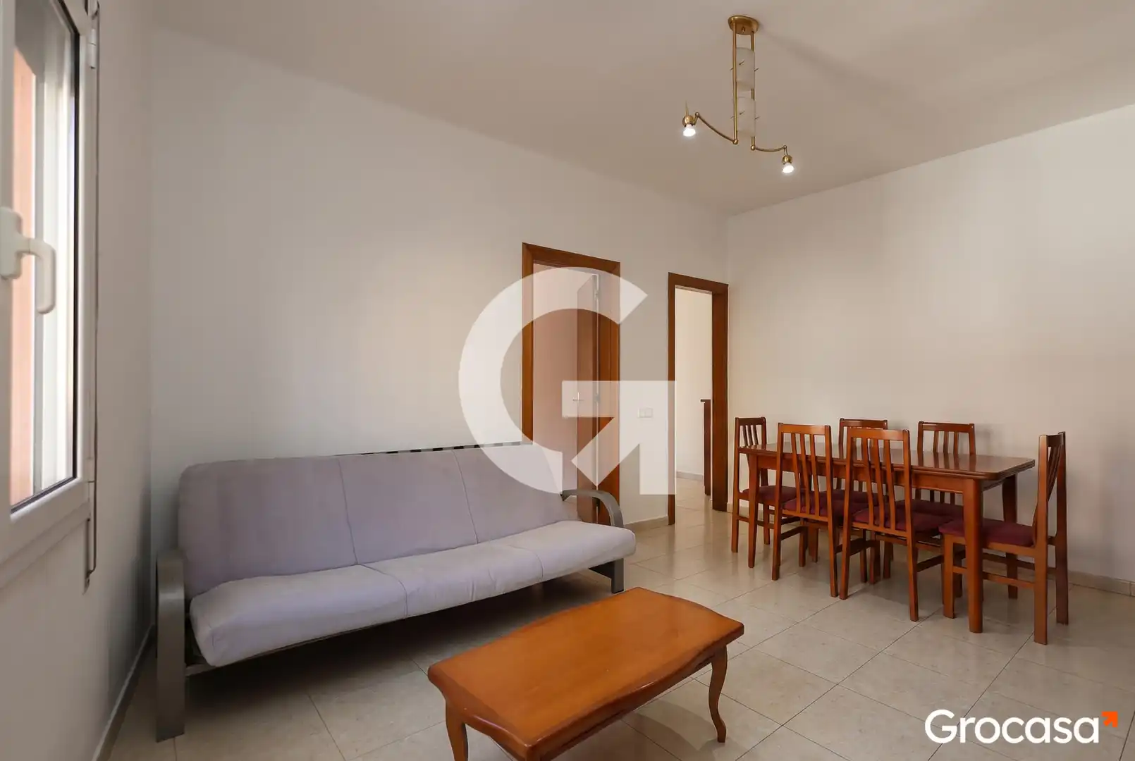 Sala d'estar de Pis en venda en Sant Boi de Llobregat amb Aire condicionat i Traster