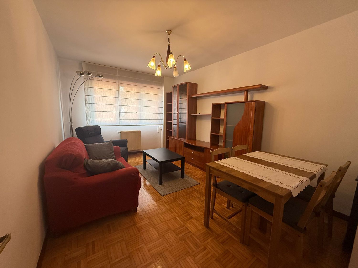 Living room of Flat for rent in Oviedo   with Heating, Terrace and Storage room