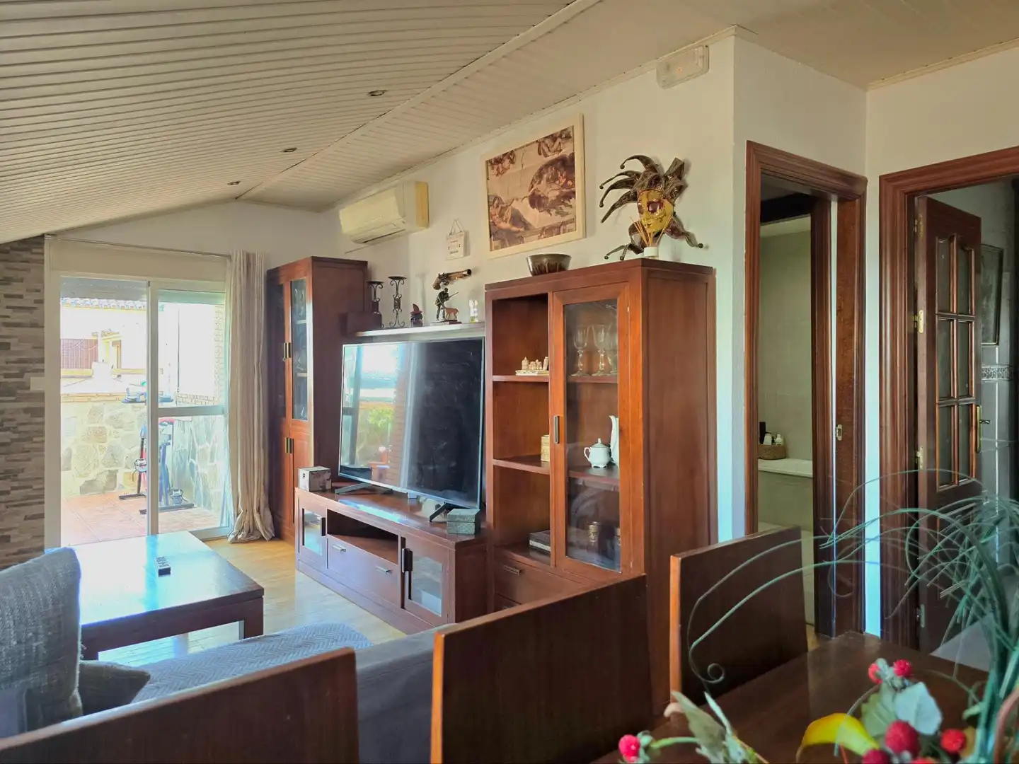 Sala de estar de Ático en venta en Alhaurín El Grande con Aire acondicionado, Calefacción y Parquet