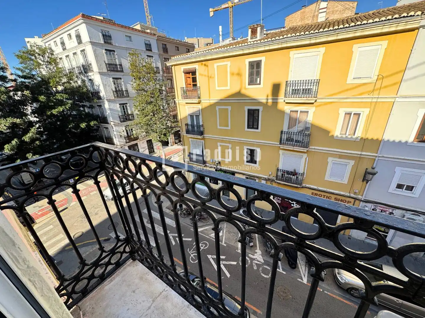 Vista exterior de Loft de alquiler en Valencia con Aire acondicionado, Terraza y Amueblado
