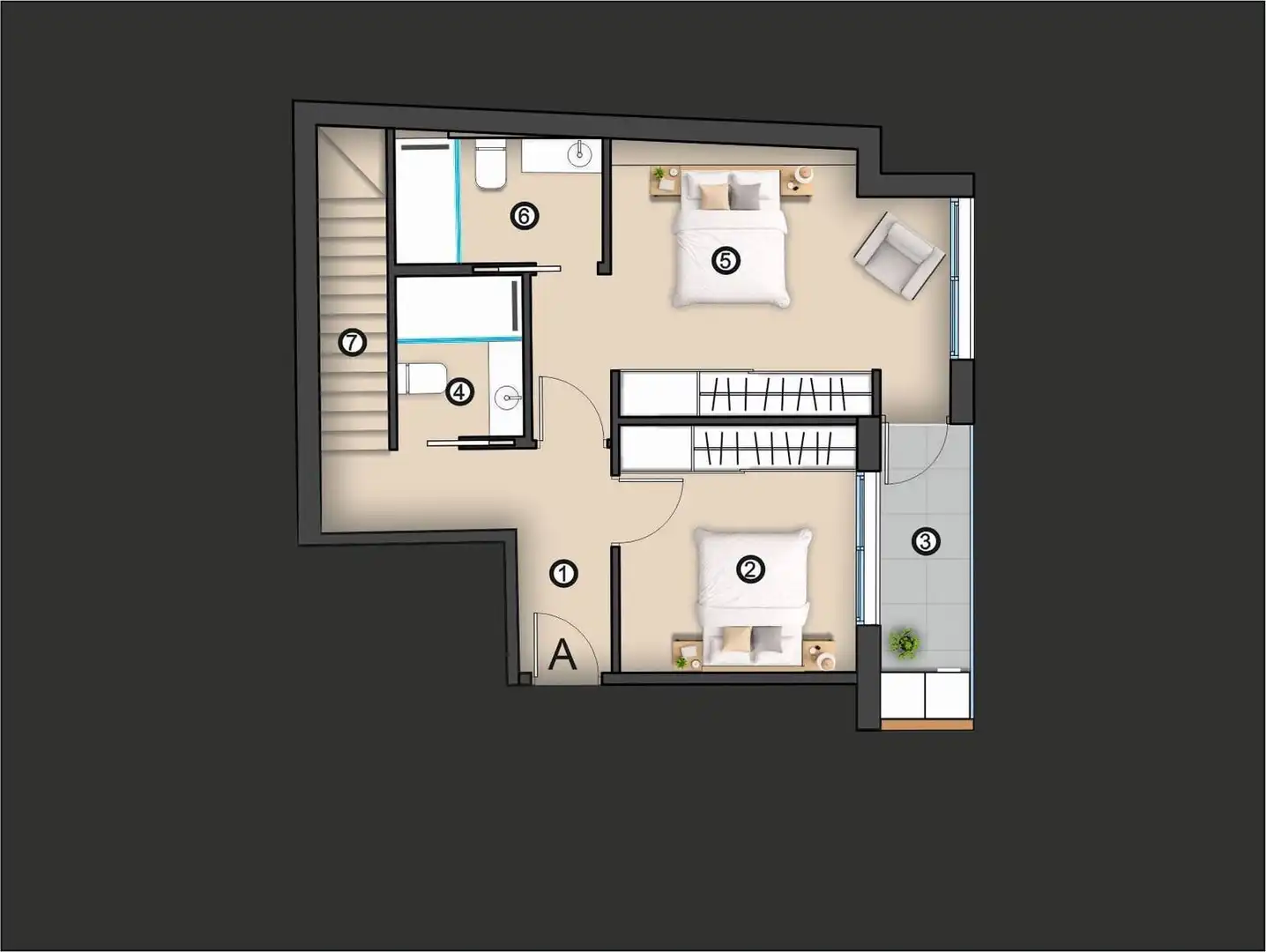 Appartement compact avec terrasse à vendre à Centro, imagen 14