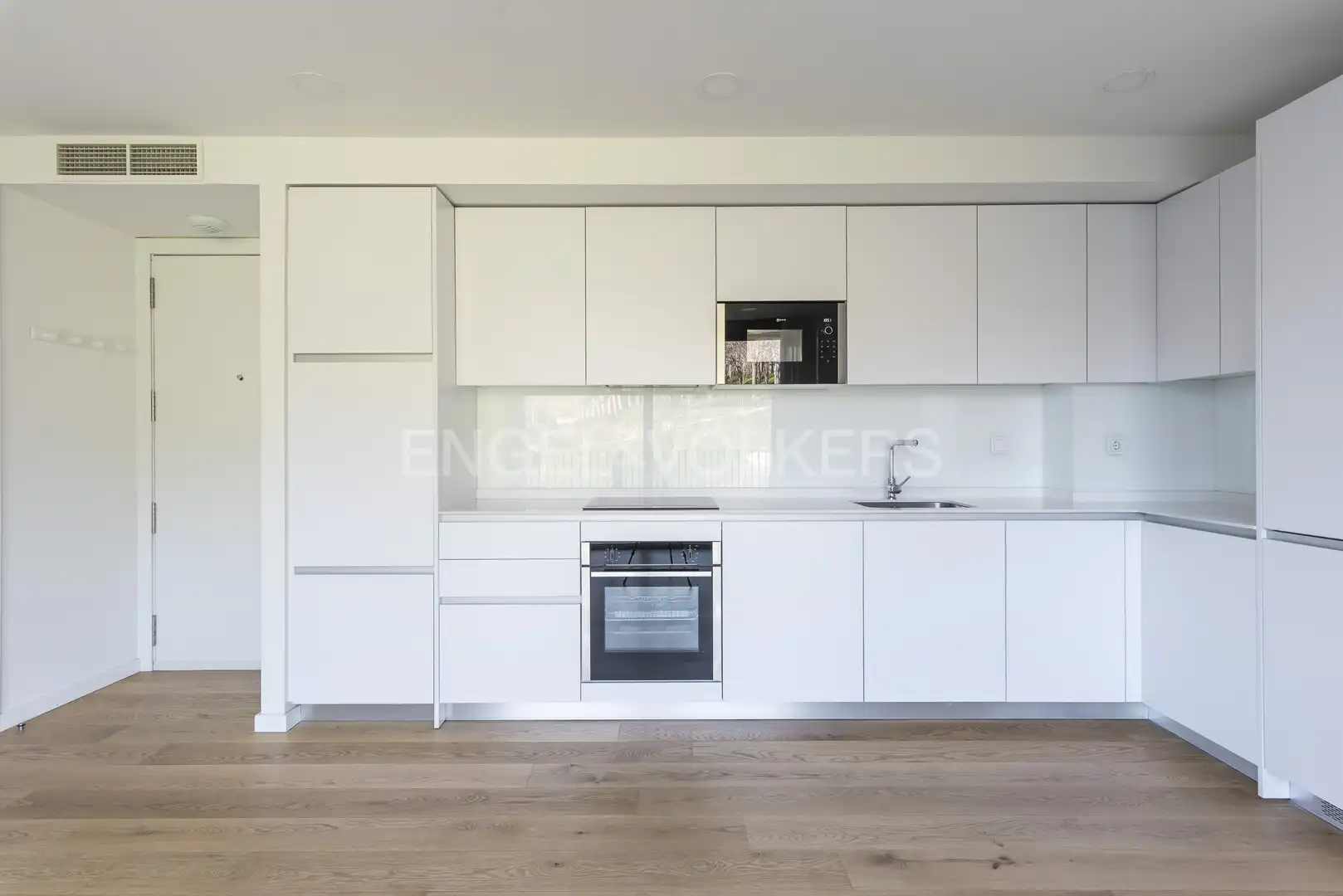 Cocina de Piso de alquiler en Madrid con Aire acondicionado, Calefacción y Terraza