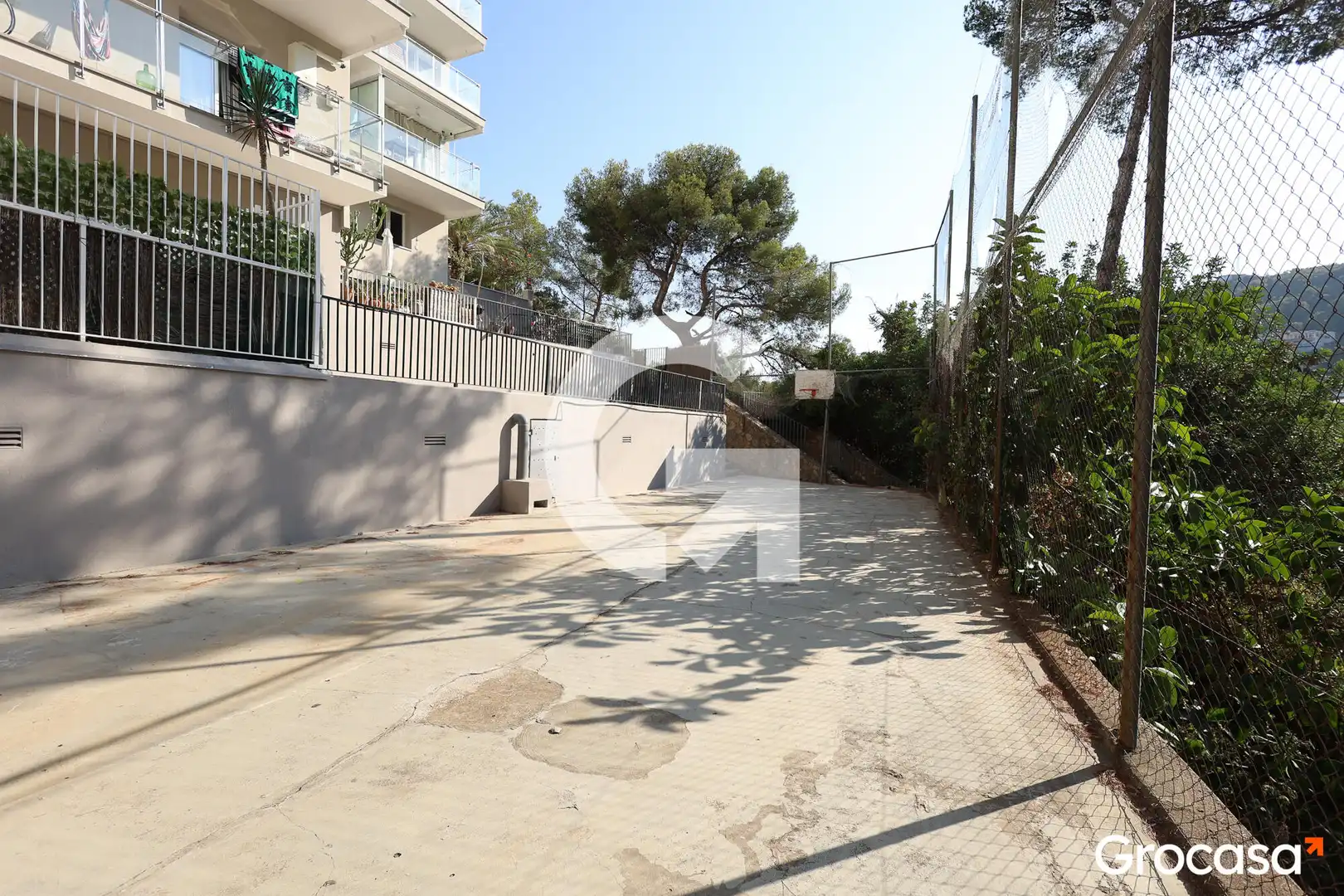 Parking of Flat for sale in Castelldefels  with Air Conditioner, Balcony and Community pool
