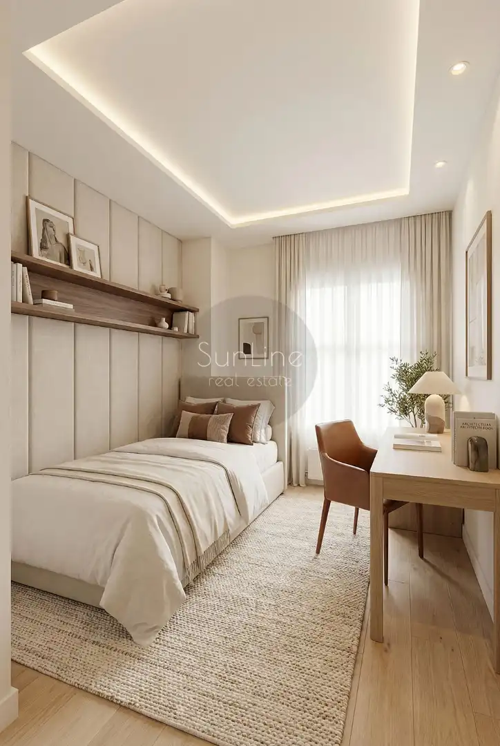 Bedroom of Flat for sale in Valencia  with Air Conditioner, Terrace and Storage room