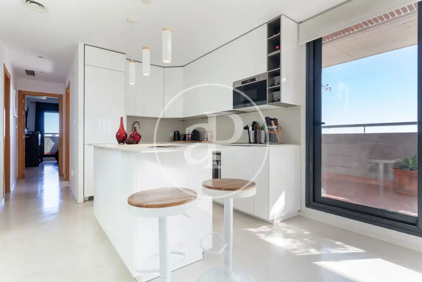 Cocina de Ático en venta en Valencia con Aire acondicionado, Calefacción y Terraza