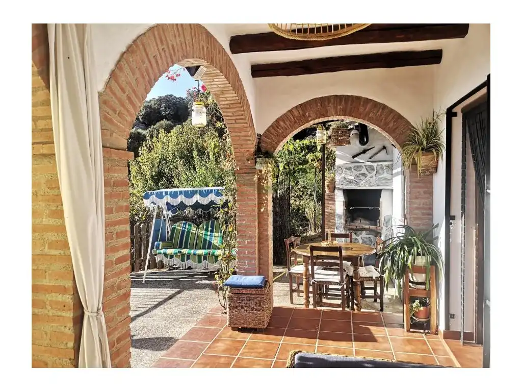 Terrace of Country homes for sale in Benalauría