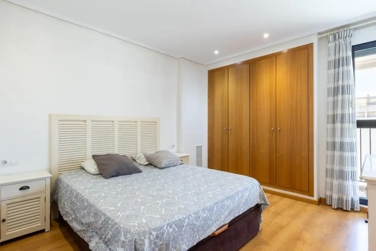 Bedroom of Flat for rent in Alboraya  with Air Conditioner, Heating and Private garden