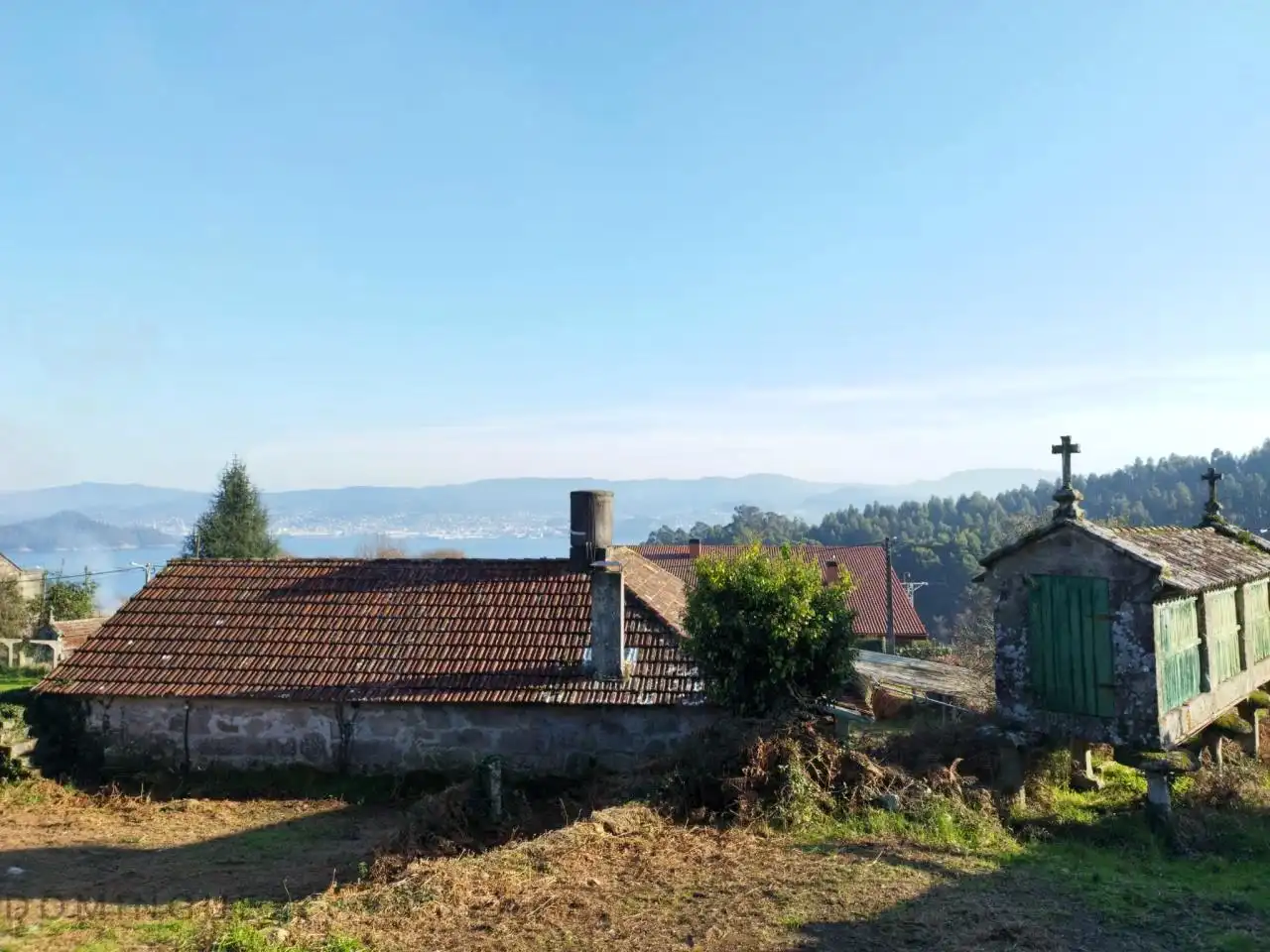 Vista exterior de Casa o chalet en venta en Poio con Jardín privado