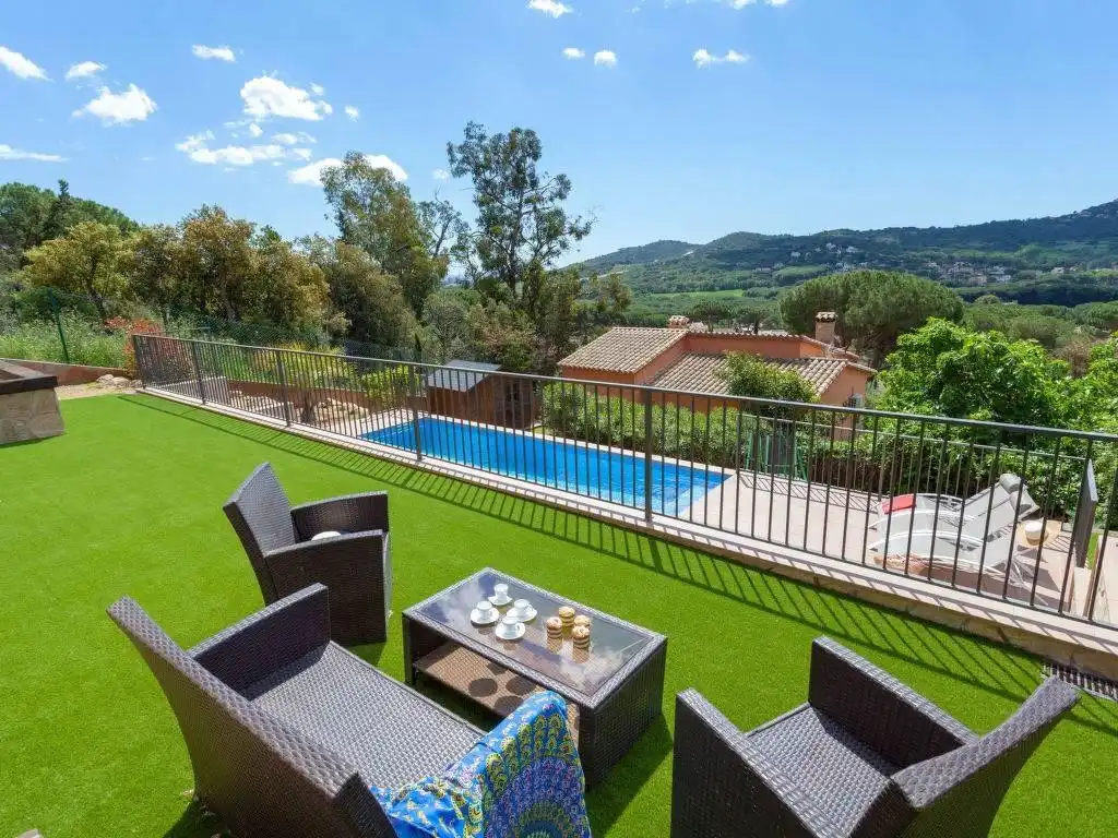 Terrassa de Casa o xalet en venda en Calonge i Sant Antoni amb Calefacció, Terrassa i Piscina