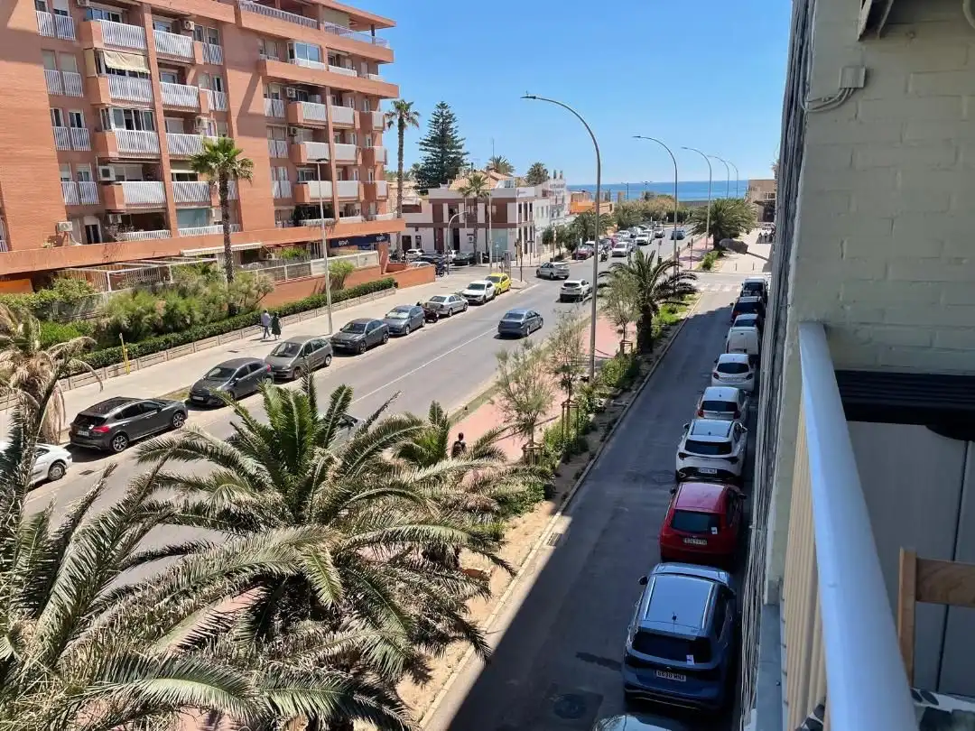 Außenansicht von Wohnung zur Miete in Alboraya mit Klimaanlage, Parkett und Möbliert