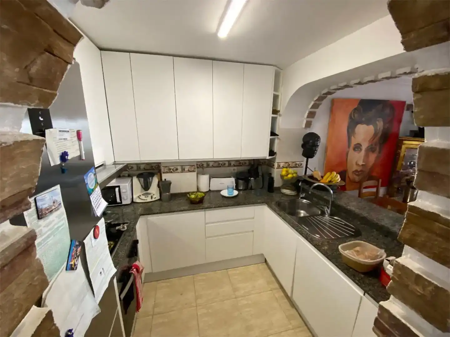 Cocina de Piso en venta en Santa Eulària des Riu con Aire acondicionado, Amueblado y Balcón