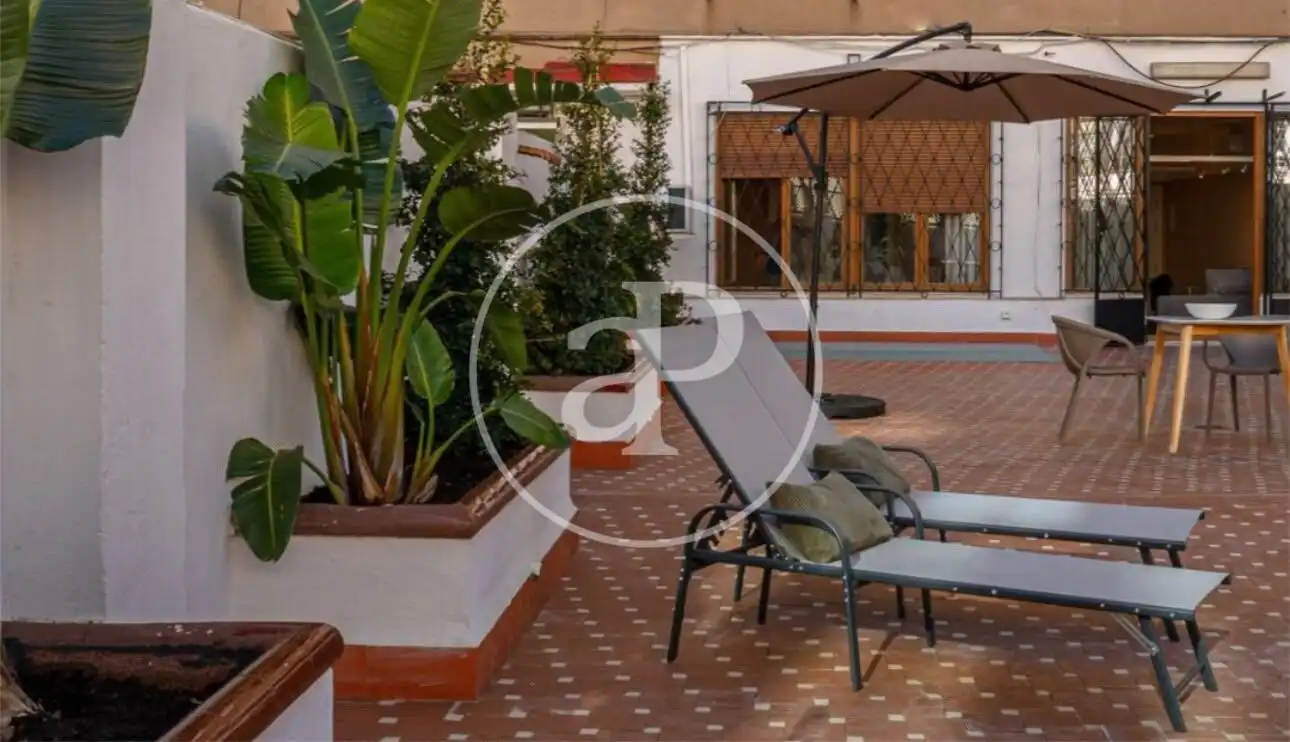 Terraza de Piso de alquiler en Valencia con Aire acondicionado, Calefacción y Terraza