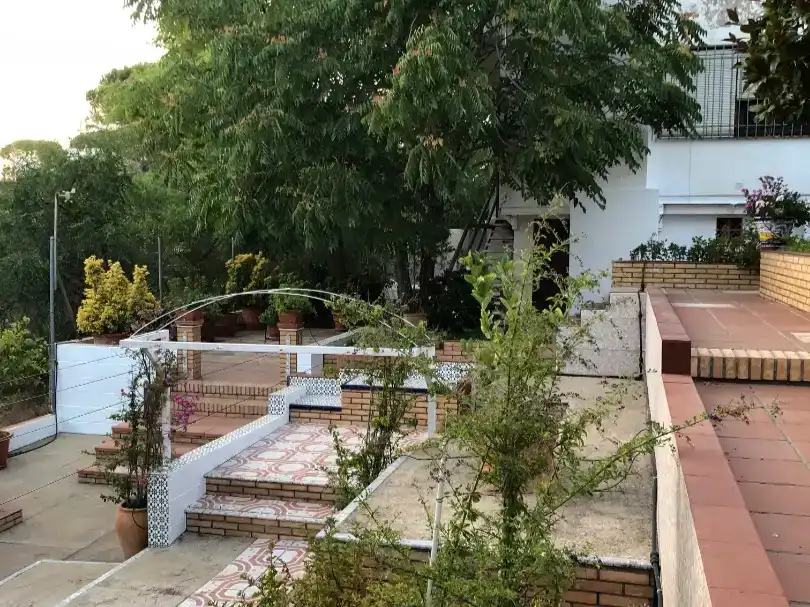 Jardí de Casa o xalet en venda en El Campillo (Huelva) amb Jardí privat, Traster i Moblat